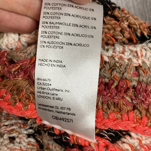 NWT Anthropologie Crochet Halter Cropped Top Women's XXS - Picture 8 of 9